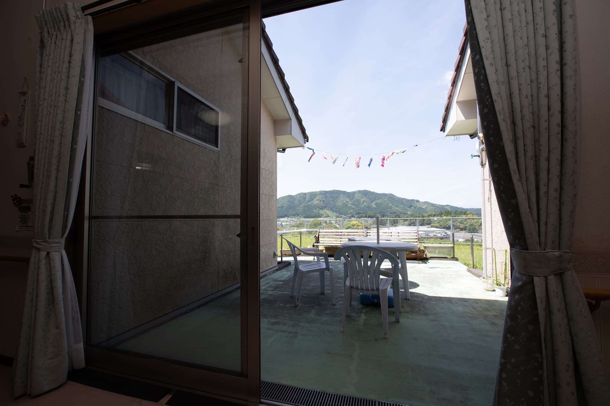 共有スペースからの眺め